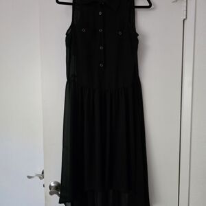Michael Kors Black High Low Dress